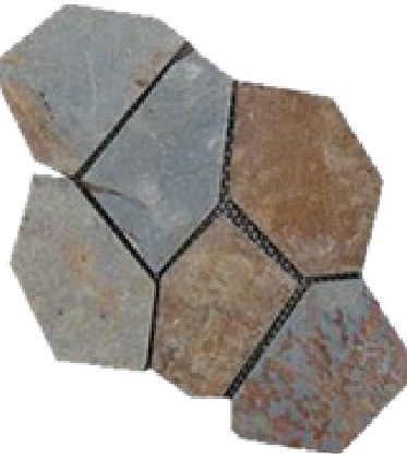 RANDOM STONE 55 HEATHER 乱形石 ヘザー（AZ-RS-E55）