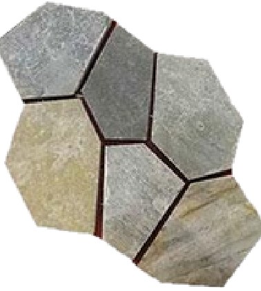 RANDOM STONE 57 SAGE 乱形石 セージ（AZ-RS-E57）